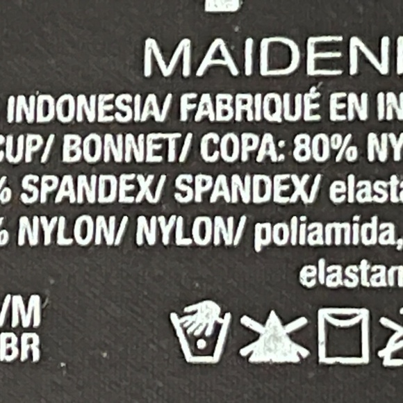 Maidenform Black Bra Size Medium - Picture 3 of 7